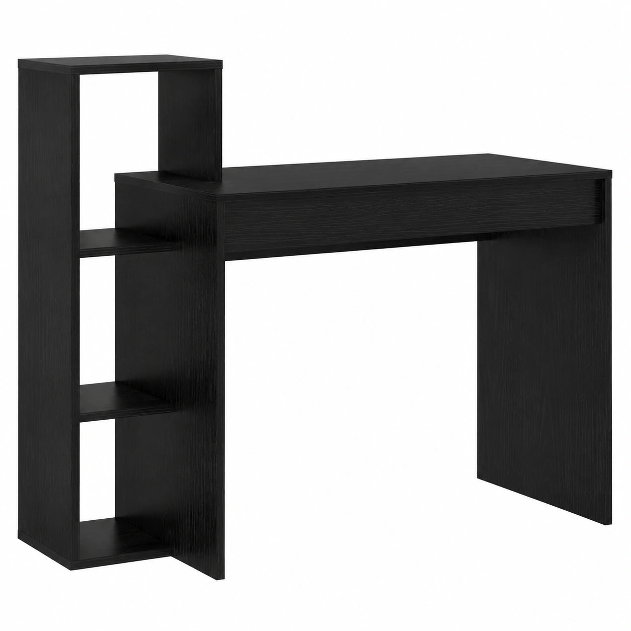 Escritorio Moderno Roble Negro 100x40x90 cm para Oficina y Estudio
